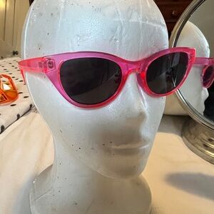 Pink Cat-Eye Sunglasses